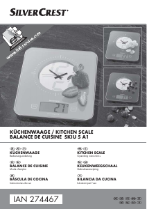 Manual SilverCrest IAN 274467 Kitchen Scale