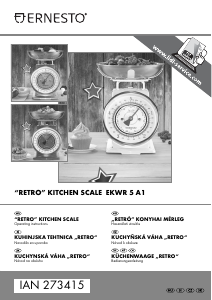 Manual SilverCrest EKWR 5 A1 Kitchen Scale