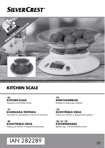 Manual SilverCrest IAN 282289 Kitchen Scale