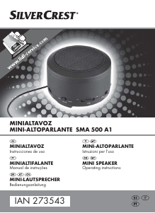 Manual de uso SilverCrest IAN 273543 Altavoz