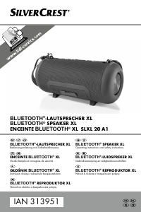 Mode d’emploi SilverCrest SLXL 20 A1 Haut-parleur