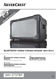 Manual SilverCrest SBLV 20 A1 Speaker