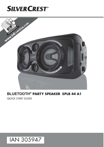 Manual de uso SilverCrest SPLB 44 A1 Altavoz