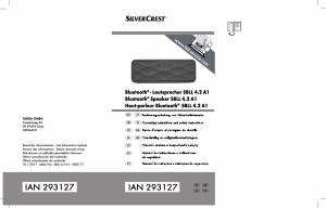 Bedienungsanleitung SilverCrest SBLL 4.2 A1 Lautsprecher