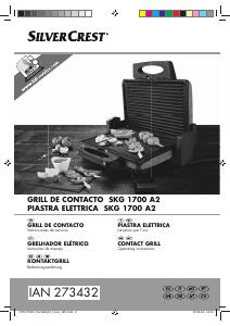 Manual de uso SilverCrest IAN 273432 Grill de contacto