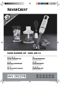 Manual SilverCrest IAN 282298 Blender de mână