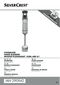 Manuál SilverCrest SSML 600 A1 Ruční mixér