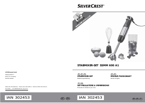 Manuale SilverCrest SSMM 600 A1 Frullatore a mano