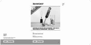 Bedienungsanleitung SilverCrest IAN 296985 Stabmixer
