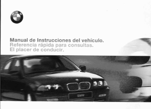 Manual de uso BMW E46 (1999)