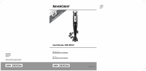 Handleiding SilverCrest SSM 300 B1 Staafmixer