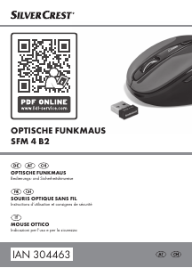 Manuale SilverCrest SFM 4 B2 Mouse