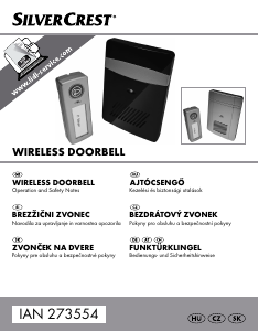 Manual SilverCrest IAN 273554 Doorbell