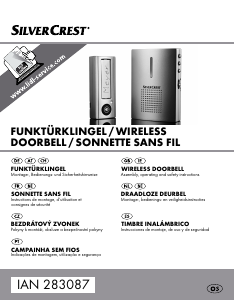 Mode d’emploi SilverCrest IAN 283087 Sonnette de porte