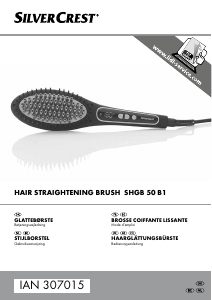 Bedienungsanleitung SilverCrest SHGB 50 B1 Haarglätter