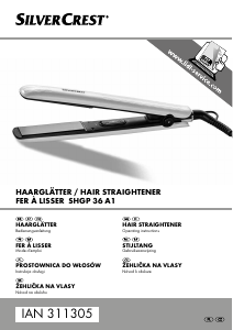 Manual SilverCrest SHGP 36 A1 Hair Straightener