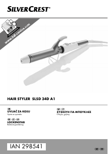 Bedienungsanleitung SilverCrest SLSD 34D A1 Lockenstab