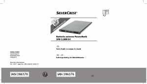 Mode d’emploi SilverCrest IAN 286376 Chargeur portable
