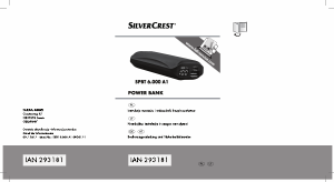 Instrukcja SilverCrest SPBT 6.000 A1 Przenośna ładowarka