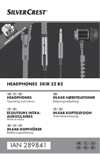 Manual SilverCrest SKIR 32 B2 Headphone