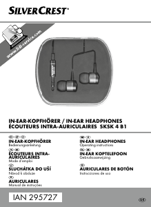 Mode d’emploi SilverCrest IAN 295727 Casque