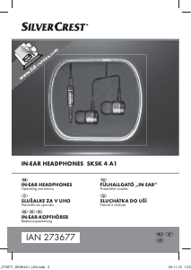 Használati útmutató SilverCrest IAN 273677 Fejhallgató