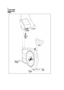 Bruksanvisning Casall EB600 Motionscykel