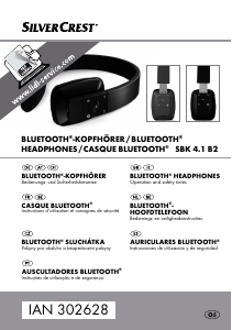 Manual de uso SilverCrest SBK 4.1 B2 Auriculares