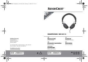 Priročnik SilverCrest IAN 288657 Slušalka