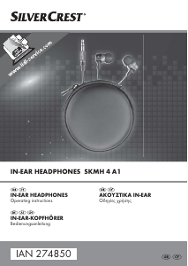 Manual SilverCrest SKMH 4 A1 Headphone