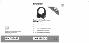 Vadovas SilverCrest SBTH 4.1 A1 Ausinės