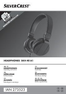 Manual SilverCrest IAN 273523 Headphone
