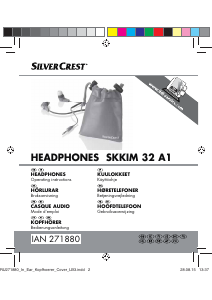 Handleiding SilverCrest SKKIM 32 A1 Koptelefoon