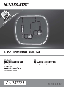 Manual SilverCrest SKSK 4 A1 Headphone