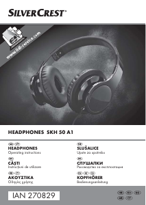 Manual SilverCrest IAN 270829 Headphone