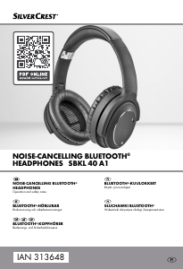 Manual SilverCrest SBKL 40 A1 Headphone