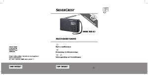 Bedienungsanleitung SilverCrest SWED 200 A1 Radio