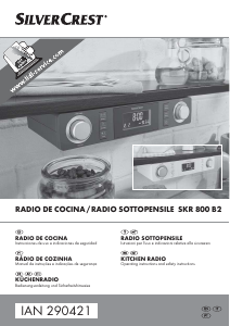 Manuale SilverCrest SKR 800 B2 Radio