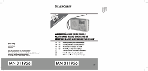 Bedienungsanleitung SilverCrest SWDR 500 B1 Radio