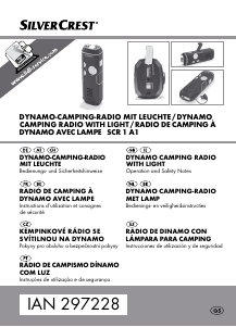 Bedienungsanleitung SilverCrest SCR 1 A1 Radio