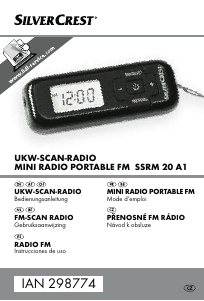 Manual de uso SilverCrest IAN 298774 Radio