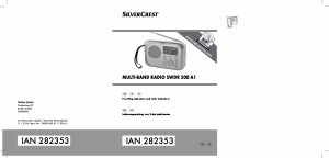 Manual SilverCrest SWDR 500 A1 Radio