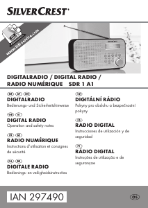 Mode d’emploi SilverCrest SDR 1 A1 Radio
