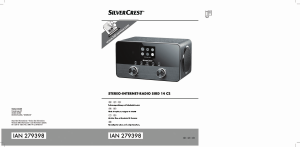 Bedienungsanleitung SilverCrest SIRD 14 C2 Radio