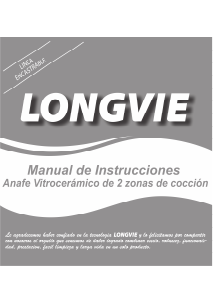 Manual de uso Longvie AVST230K Placa