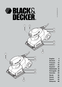Manual Black and Decker KA171GT Lixadeira vibratória
