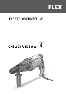 Manual de uso Flex CHE 2-28 R SDS-plus Martillo perforador