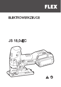 Manual Flex JS 18.0-EC Ferăstrău vertical