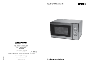 Bedienungsanleitung Lifetec MD 13691 Mikrowelle