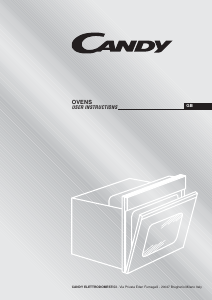 Manual Candy FPP 403/1 XL Oven